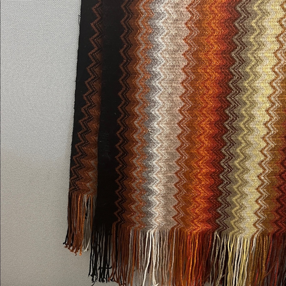 Missoni Multicolor Zigzag Scarf